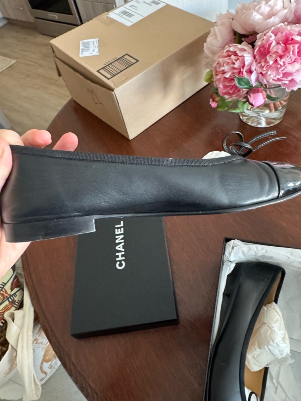 CHANEL classic black flats - Picture 7 of 10